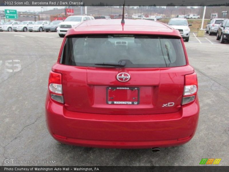 Barcelona Red / Dark Charcoal 2012 Scion xD