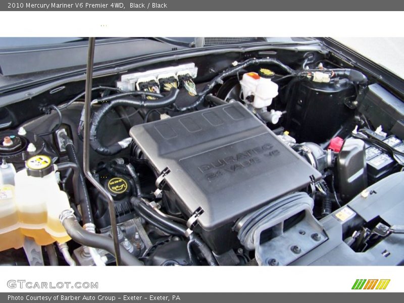 Black / Black 2010 Mercury Mariner V6 Premier 4WD