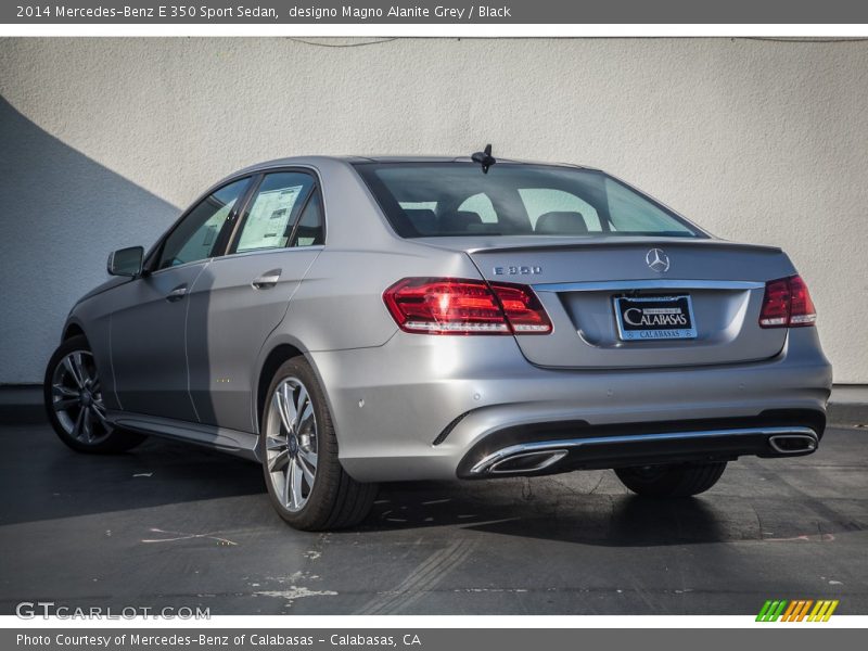 designo Magno Alanite Grey / Black 2014 Mercedes-Benz E 350 Sport Sedan