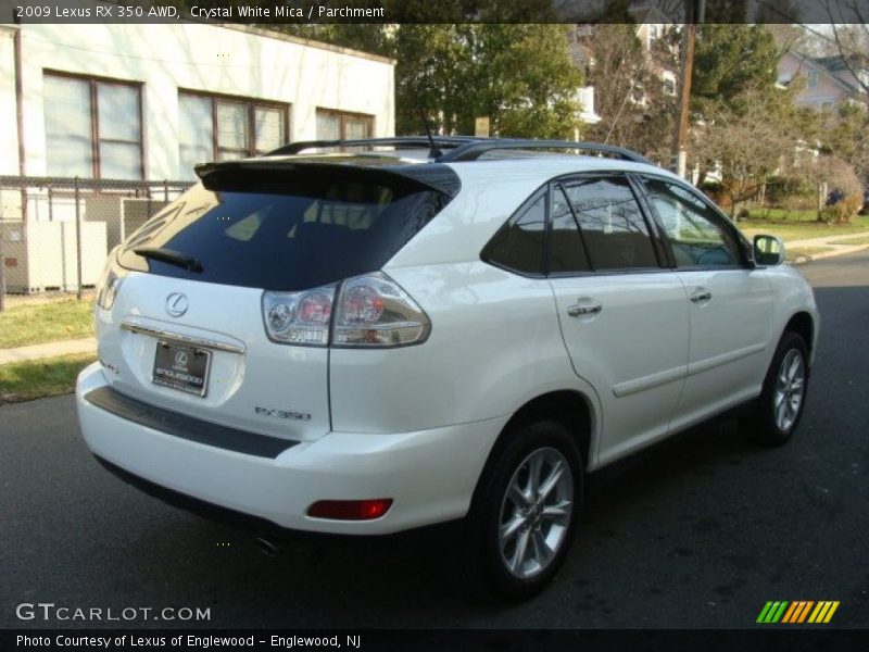 Crystal White Mica / Parchment 2009 Lexus RX 350 AWD