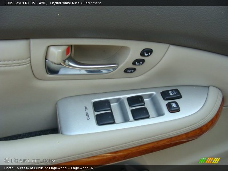 Crystal White Mica / Parchment 2009 Lexus RX 350 AWD