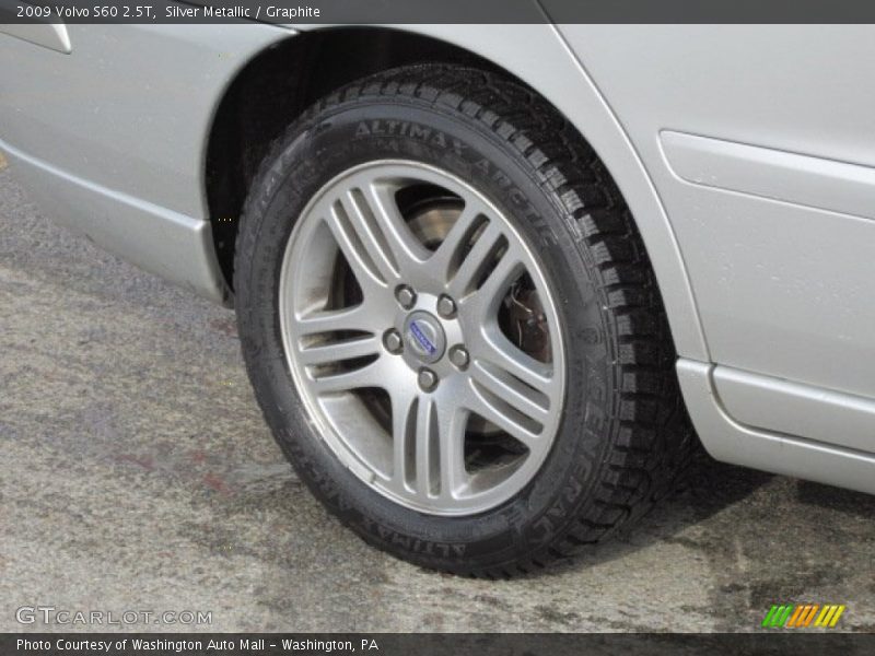 Silver Metallic / Graphite 2009 Volvo S60 2.5T