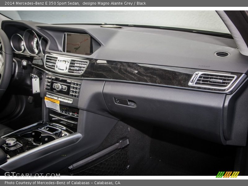 Dashboard of 2014 E 350 Sport Sedan