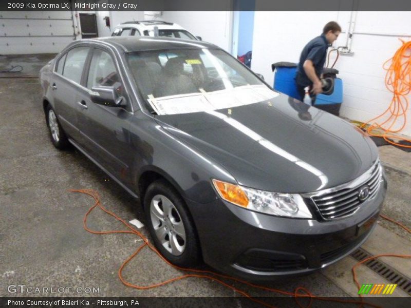 Midnight Gray / Gray 2009 Kia Optima LX