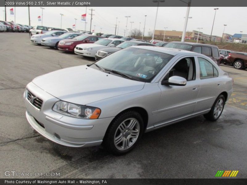 Silver Metallic / Graphite 2009 Volvo S60 2.5T