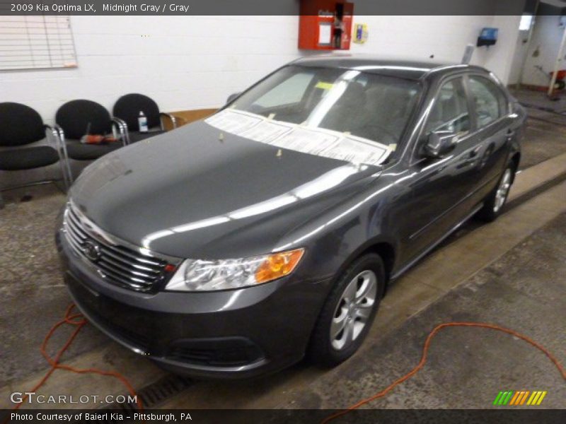 Midnight Gray / Gray 2009 Kia Optima LX