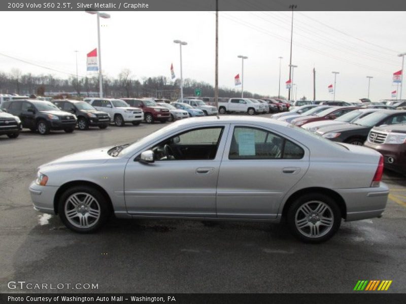 Silver Metallic / Graphite 2009 Volvo S60 2.5T