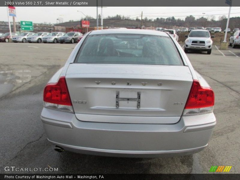 Silver Metallic / Graphite 2009 Volvo S60 2.5T