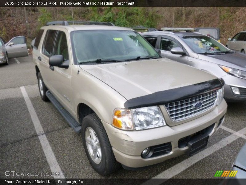 Pueblo Gold Metallic / Medium Parchment 2005 Ford Explorer XLT 4x4