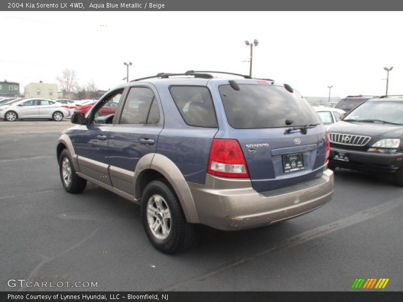 Aqua Blue Metallic / Beige 2004 Kia Sorento LX 4WD