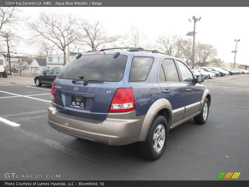 Aqua Blue Metallic / Beige 2004 Kia Sorento LX 4WD