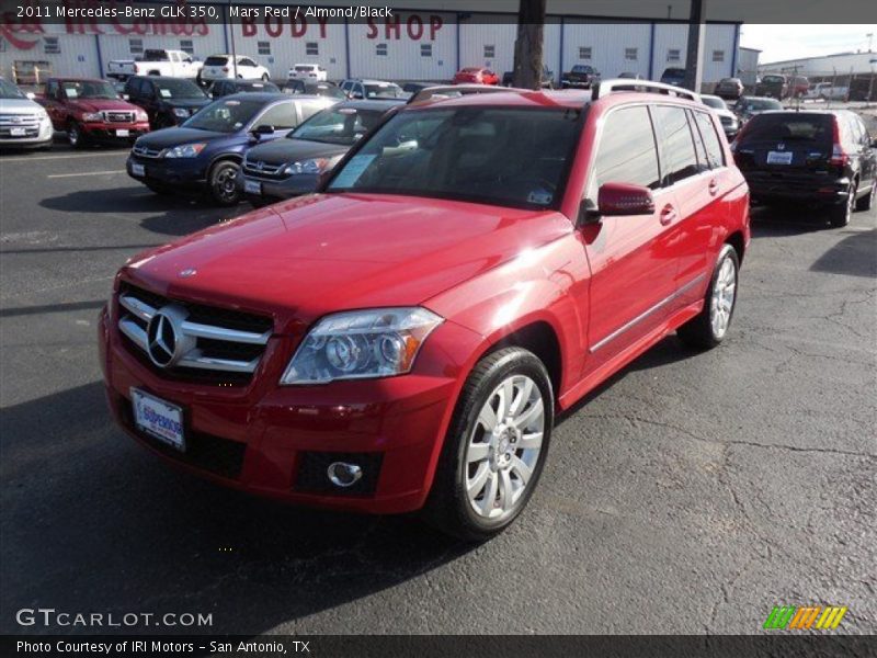 Mars Red / Almond/Black 2011 Mercedes-Benz GLK 350