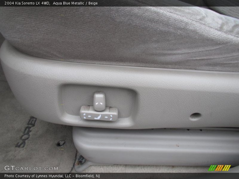 Aqua Blue Metallic / Beige 2004 Kia Sorento LX 4WD
