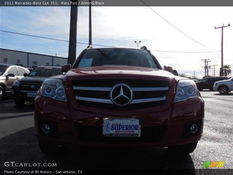 Mars Red / Almond/Black 2011 Mercedes-Benz GLK 350