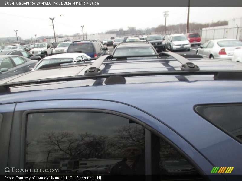 Aqua Blue Metallic / Beige 2004 Kia Sorento LX 4WD