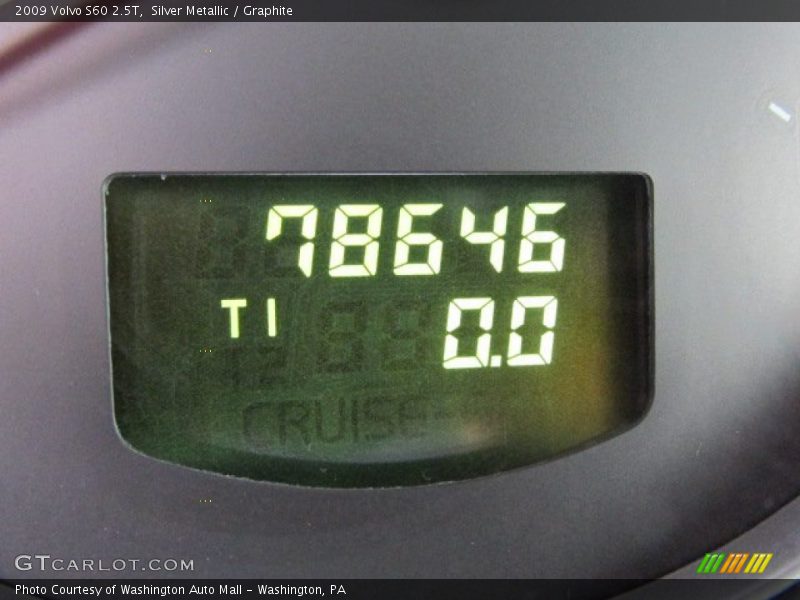Silver Metallic / Graphite 2009 Volvo S60 2.5T