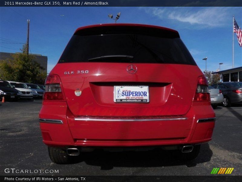 Mars Red / Almond/Black 2011 Mercedes-Benz GLK 350