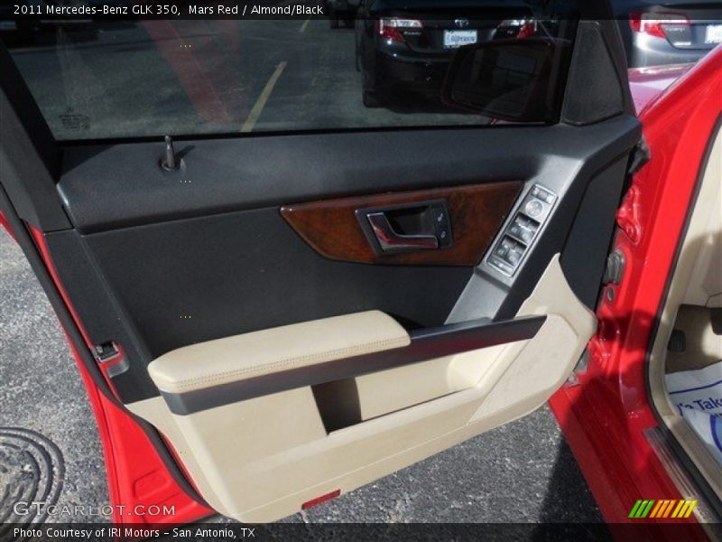 Mars Red / Almond/Black 2011 Mercedes-Benz GLK 350