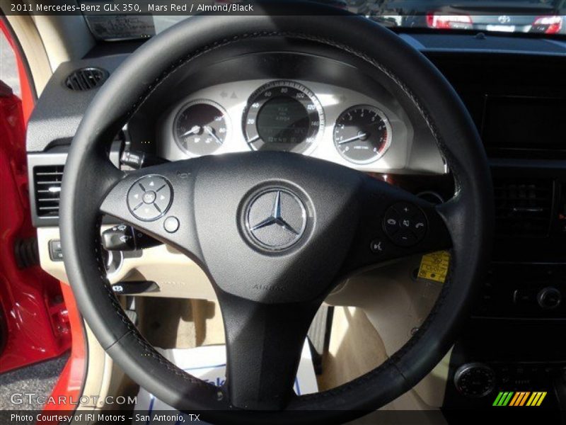 Mars Red / Almond/Black 2011 Mercedes-Benz GLK 350