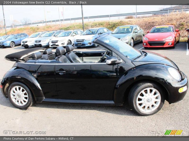 Black / Black 2004 Volkswagen New Beetle GLS Convertible