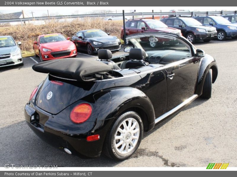 Black / Black 2004 Volkswagen New Beetle GLS Convertible