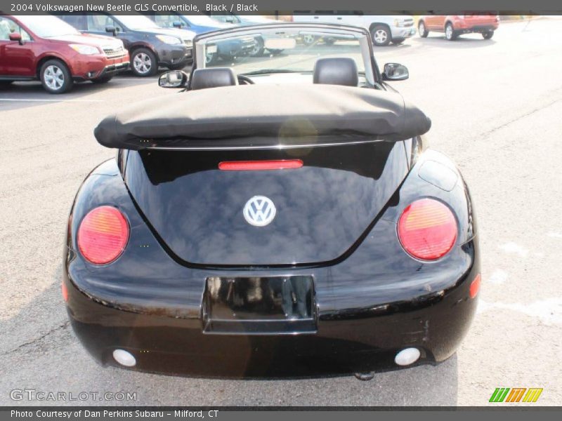 Black / Black 2004 Volkswagen New Beetle GLS Convertible