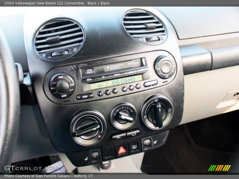 Black / Black 2004 Volkswagen New Beetle GLS Convertible