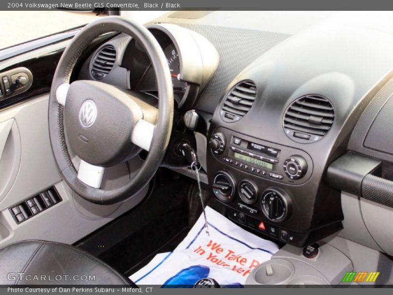 Black / Black 2004 Volkswagen New Beetle GLS Convertible