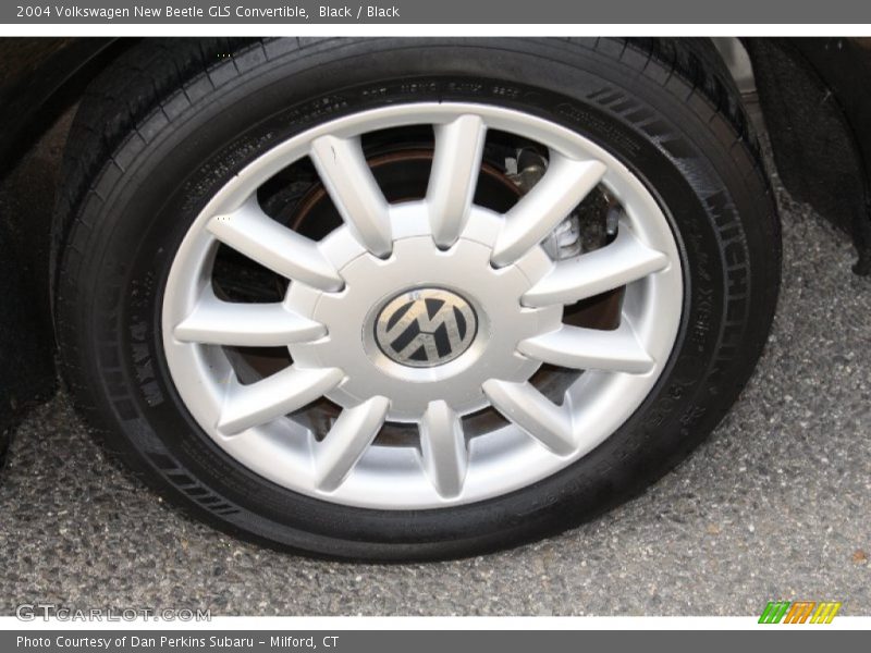 Black / Black 2004 Volkswagen New Beetle GLS Convertible