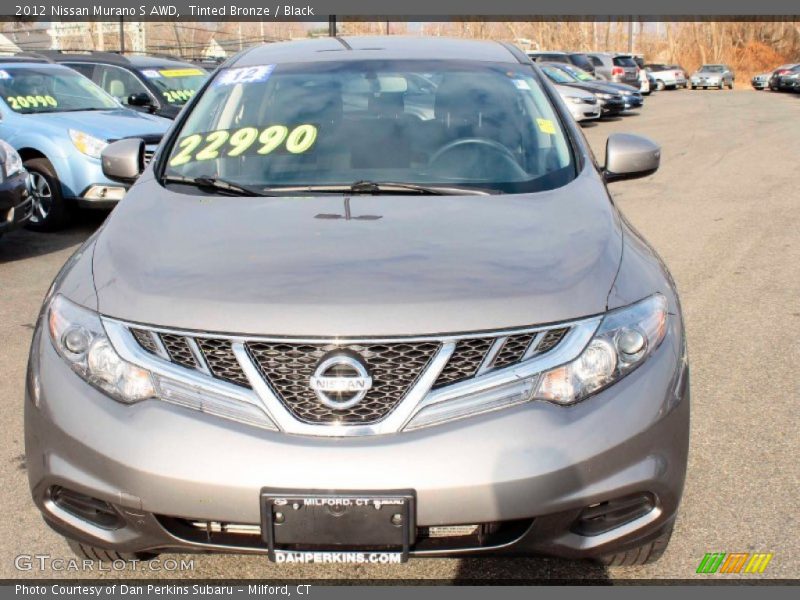 Tinted Bronze / Black 2012 Nissan Murano S AWD
