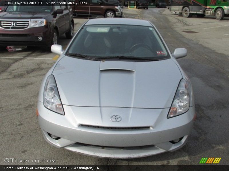 Silver Streak Mica / Black 2004 Toyota Celica GT
