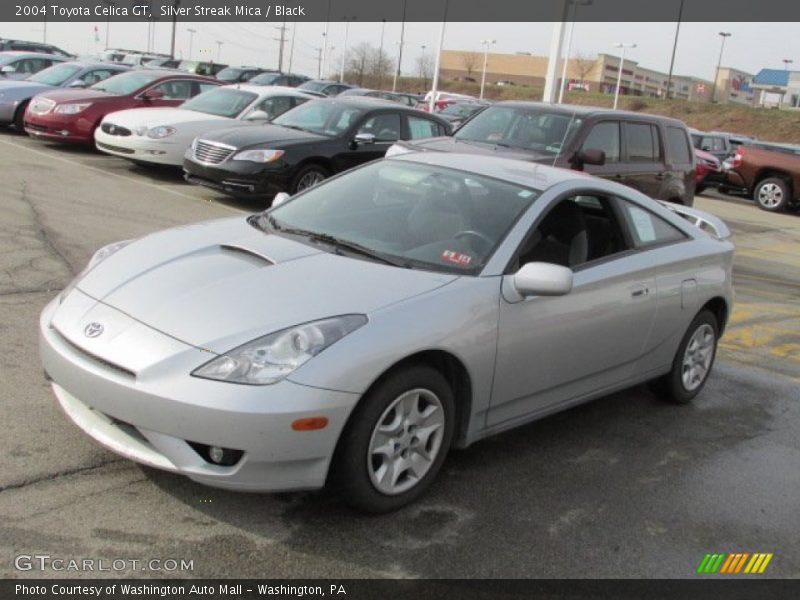Silver Streak Mica / Black 2004 Toyota Celica GT