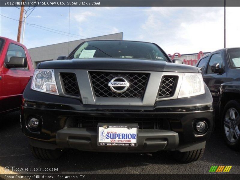 Super Black / Steel 2012 Nissan Frontier SL Crew Cab
