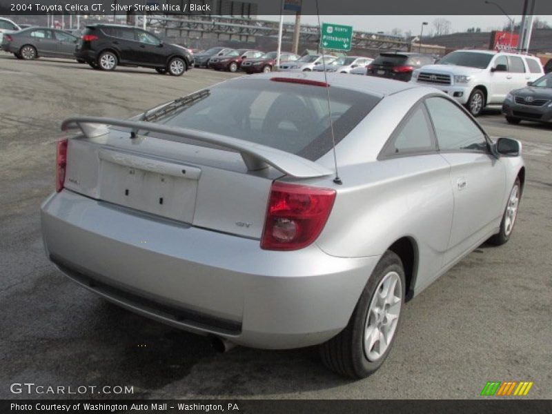 Silver Streak Mica / Black 2004 Toyota Celica GT