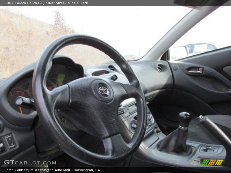 Silver Streak Mica / Black 2004 Toyota Celica GT