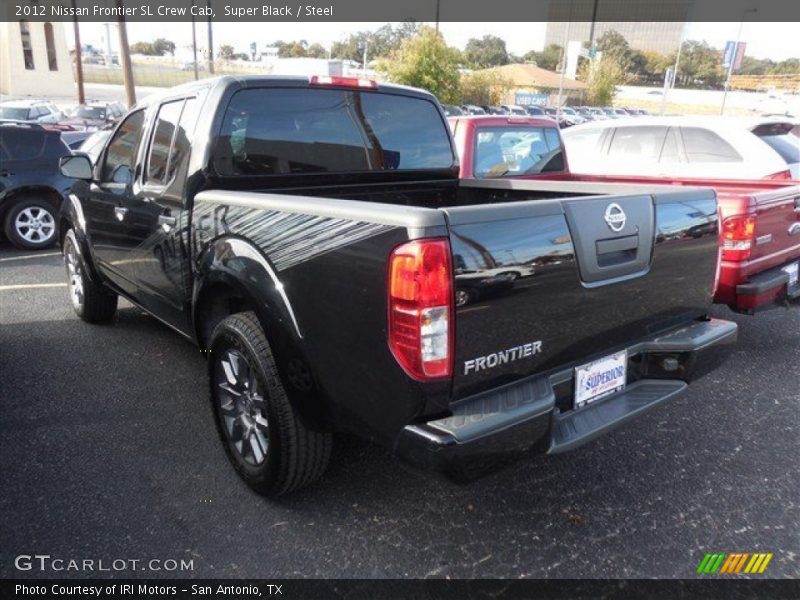 Super Black / Steel 2012 Nissan Frontier SL Crew Cab