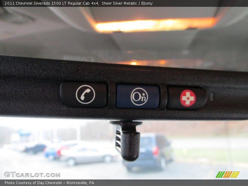 Sheer Silver Metallic / Ebony 2011 Chevrolet Silverado 1500 LT Regular Cab 4x4