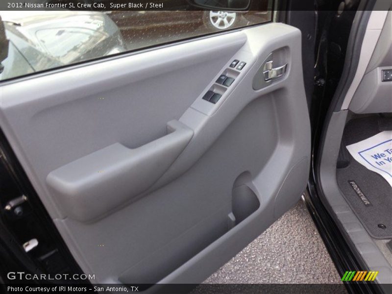 Super Black / Steel 2012 Nissan Frontier SL Crew Cab