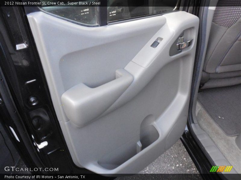 Super Black / Steel 2012 Nissan Frontier SL Crew Cab