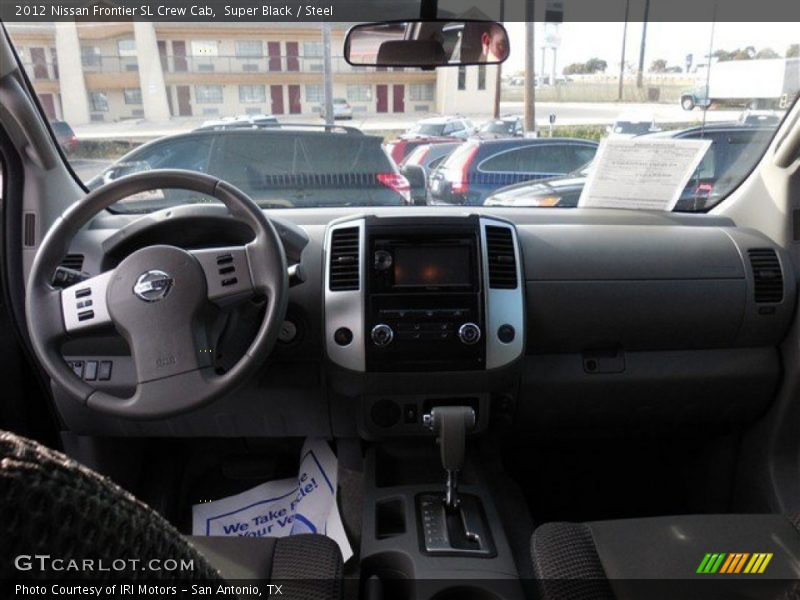 Super Black / Steel 2012 Nissan Frontier SL Crew Cab