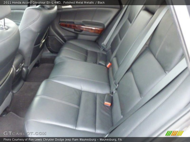 Polished Metal Metallic / Black 2011 Honda Accord Crosstour EX-L 4WD
