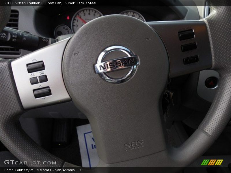Super Black / Steel 2012 Nissan Frontier SL Crew Cab