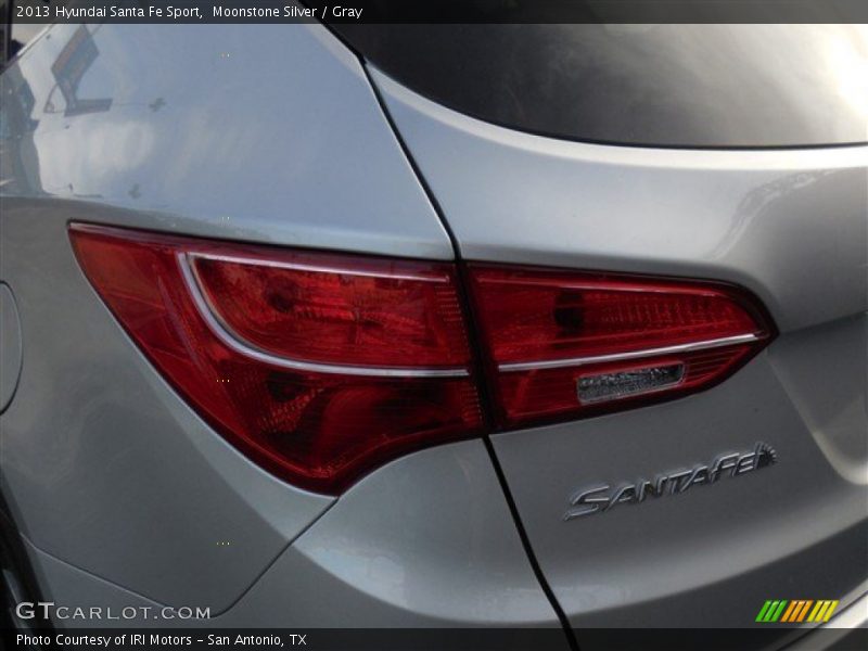Moonstone Silver / Gray 2013 Hyundai Santa Fe Sport
