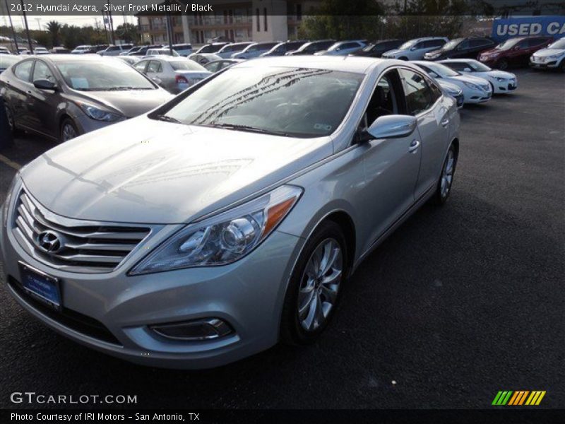 Silver Frost Metallic / Black 2012 Hyundai Azera