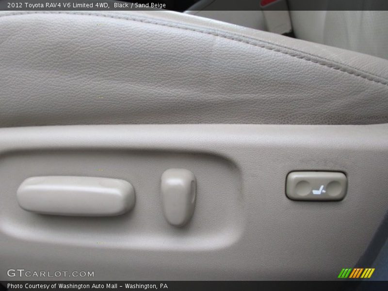 Black / Sand Beige 2012 Toyota RAV4 V6 Limited 4WD