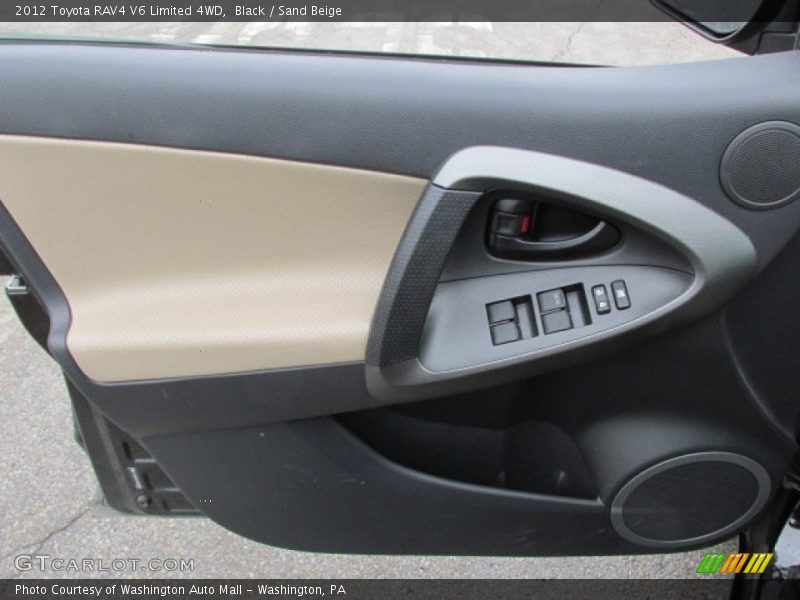 Black / Sand Beige 2012 Toyota RAV4 V6 Limited 4WD