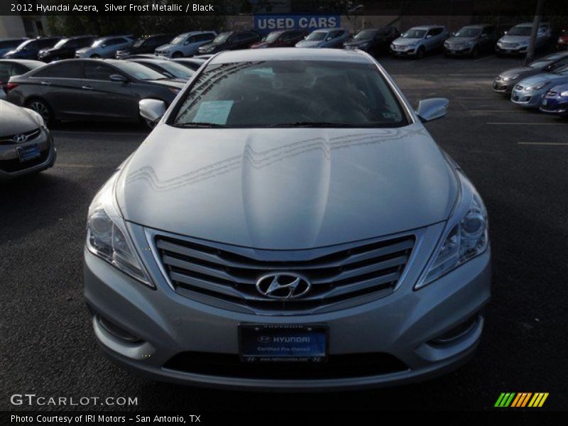 Silver Frost Metallic / Black 2012 Hyundai Azera