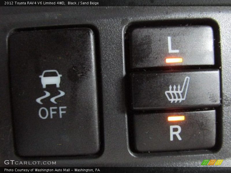 Black / Sand Beige 2012 Toyota RAV4 V6 Limited 4WD