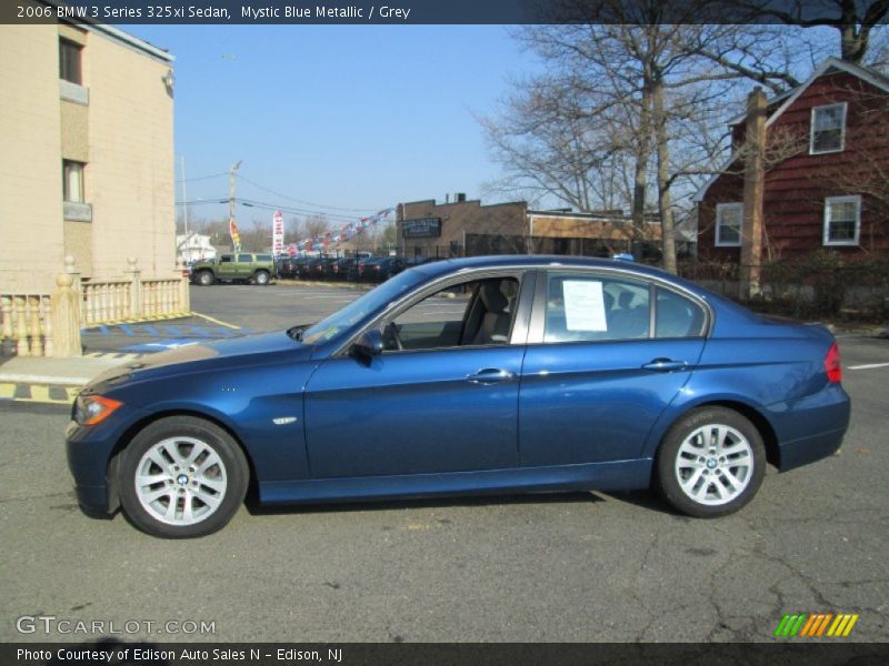 Mystic Blue Metallic / Grey 2006 BMW 3 Series 325xi Sedan