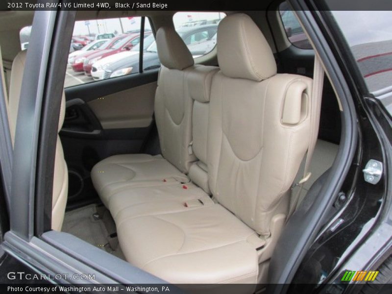 Black / Sand Beige 2012 Toyota RAV4 V6 Limited 4WD